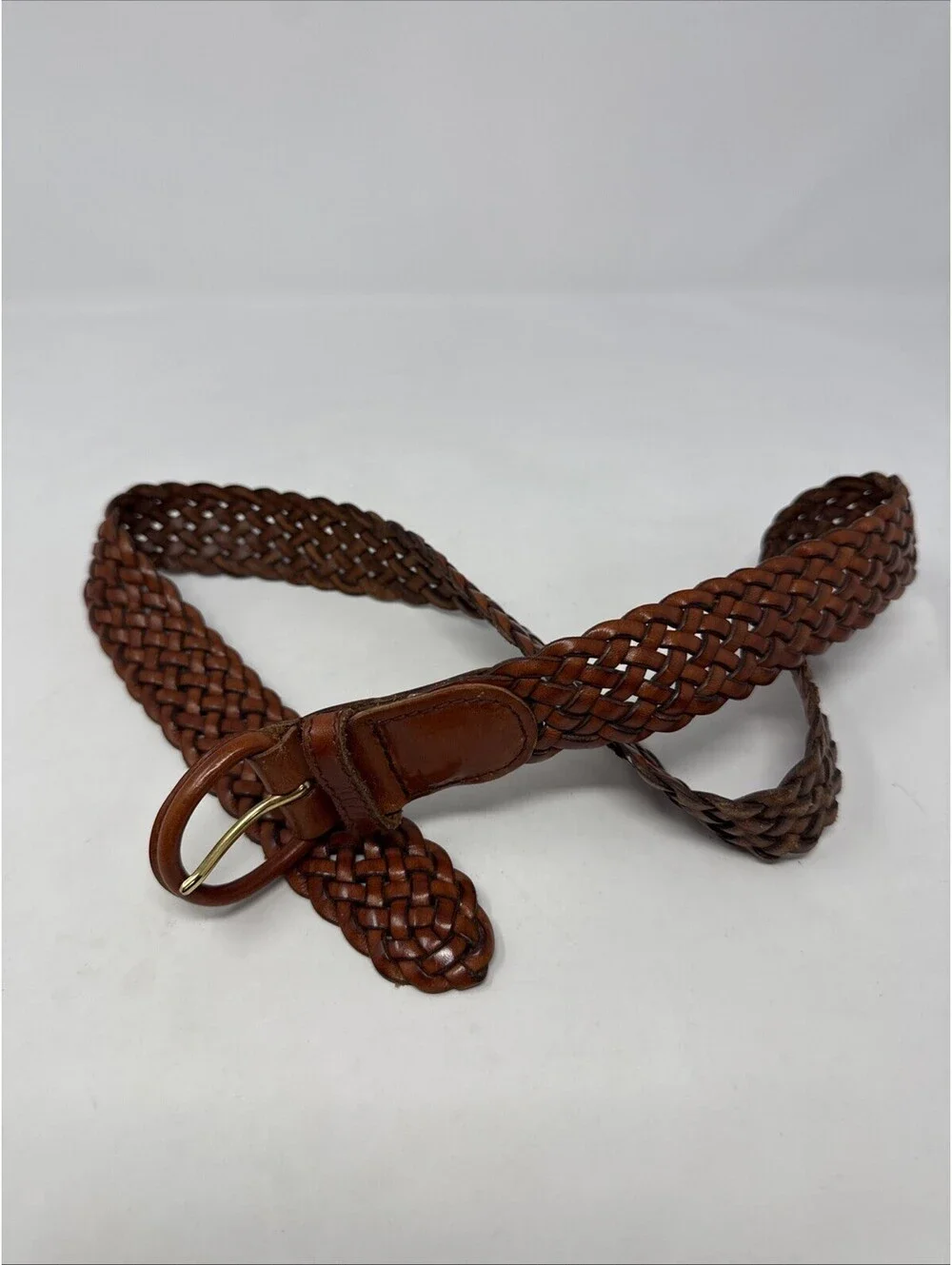 Talbots Genuine Leather Light Brown Belt Size Medium